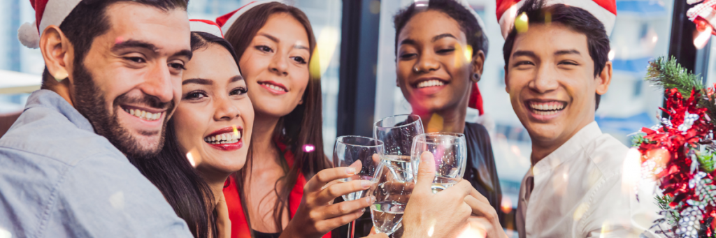 evento corporativo de Navidad